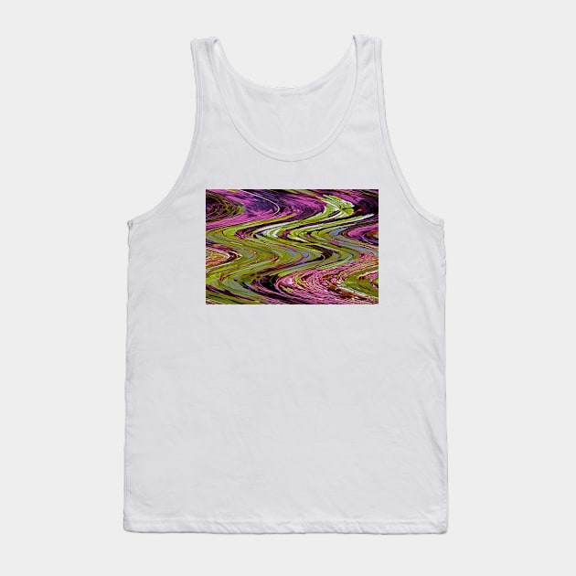 Parsley on Colored Spirals Tank Top by mavicfe